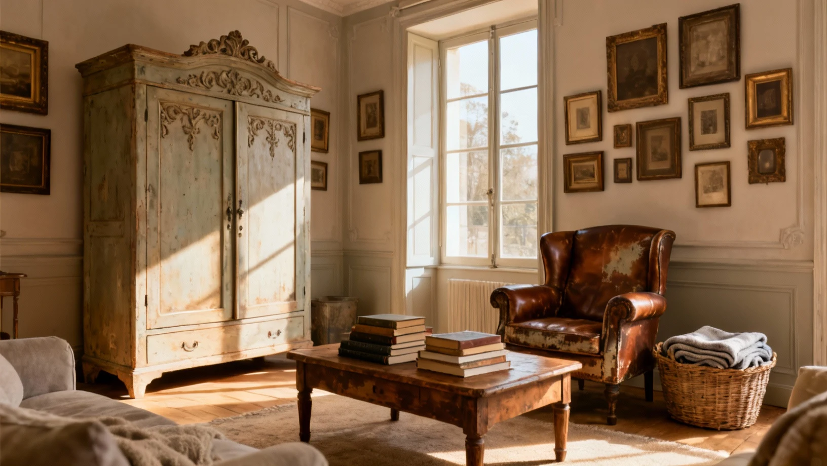 Comment aménager son salon avec des objets chinés