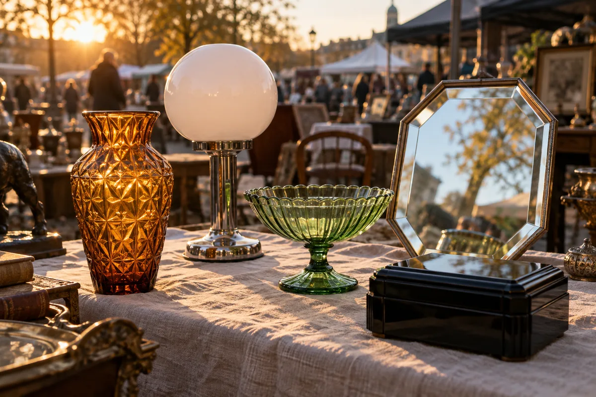 Brocante Art déco : reconnaître et chiner les vraies pièces