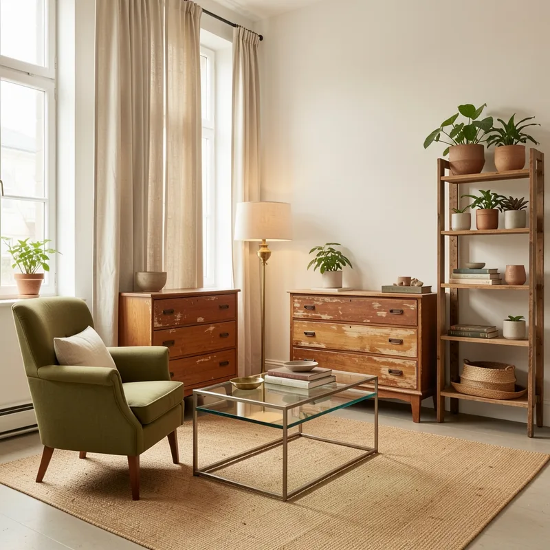 Déco brocante et récup : 7 règles pour un intérieur unique en 2026