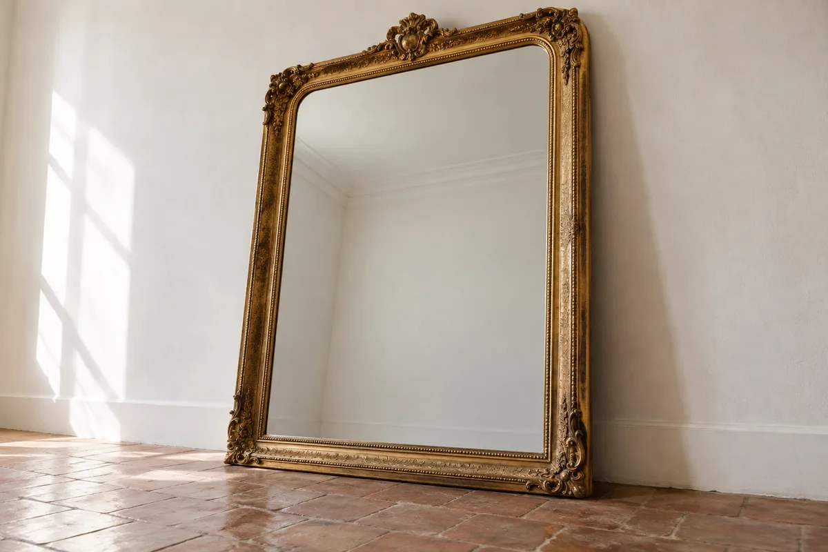 Nettoyer un miroir ancien piqué sans abîmer son tain