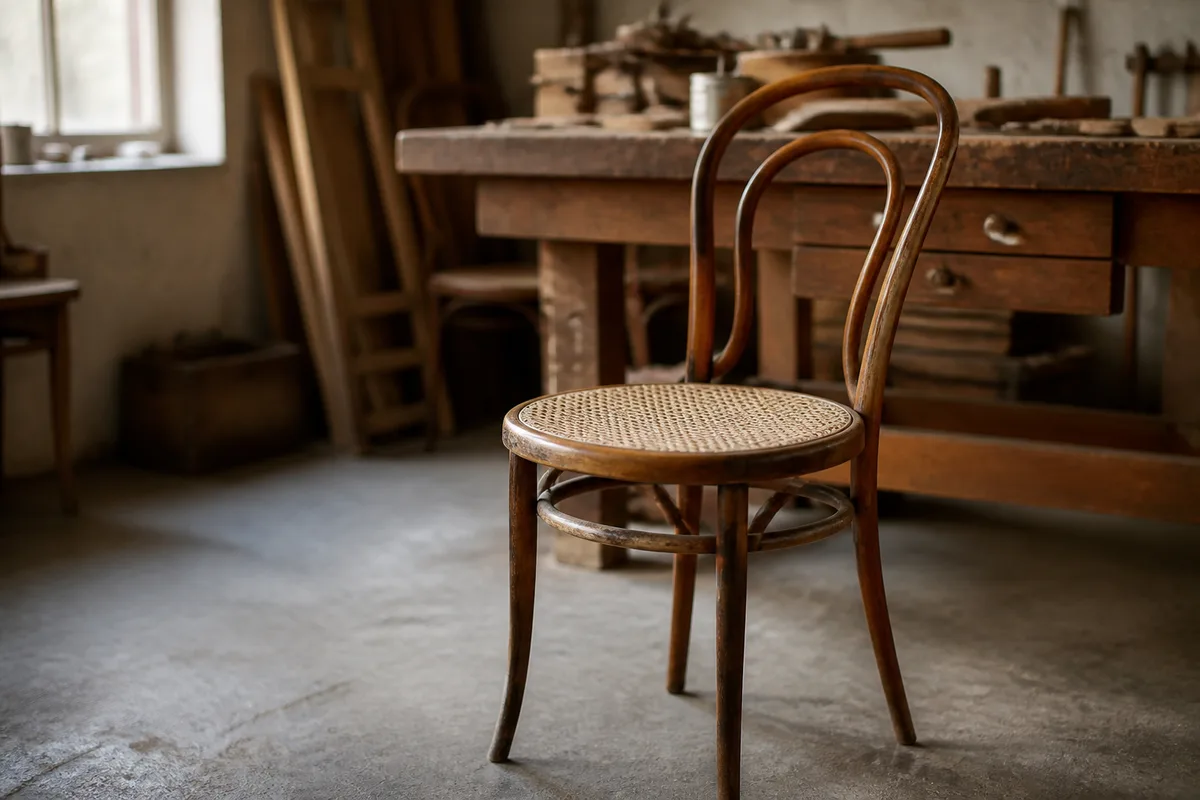 Cannage de chaise : réparer ou refaire une assise chinée