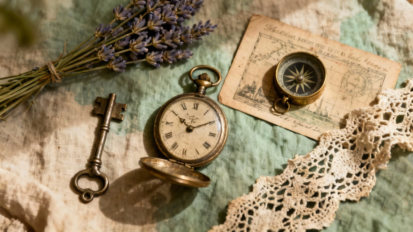 Collection d'objets vintage chinés